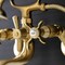 Kingston Brass KS246SB Wall Mount Clawfoot Tub Faucet with Hand Shower, Brushed Brass KS246SB - alternate 3